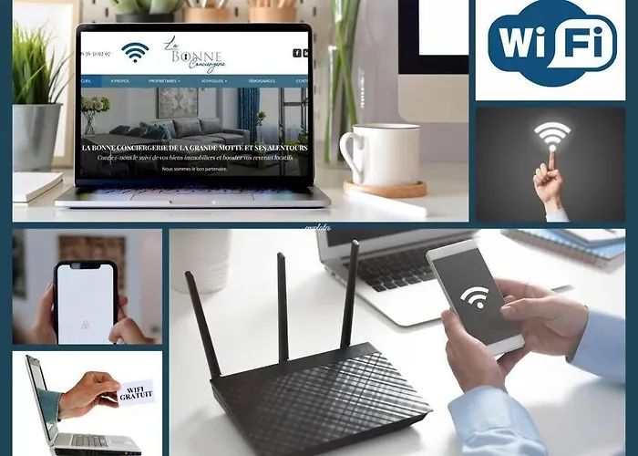Διαμέρισμα L'eden Des * Clim * Terrasse * Wifi *port Λα Γκραντ-Μοτ
